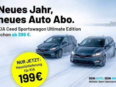 Neues Jahr, neuer Drive im Auto Abo.